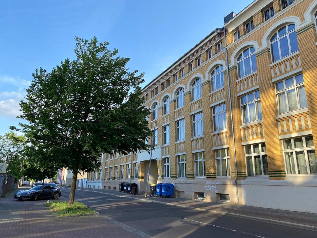 Stilvolles Loft Mit Kostenlosem Fahrrad Magdeburg Ngoại thất bức ảnh