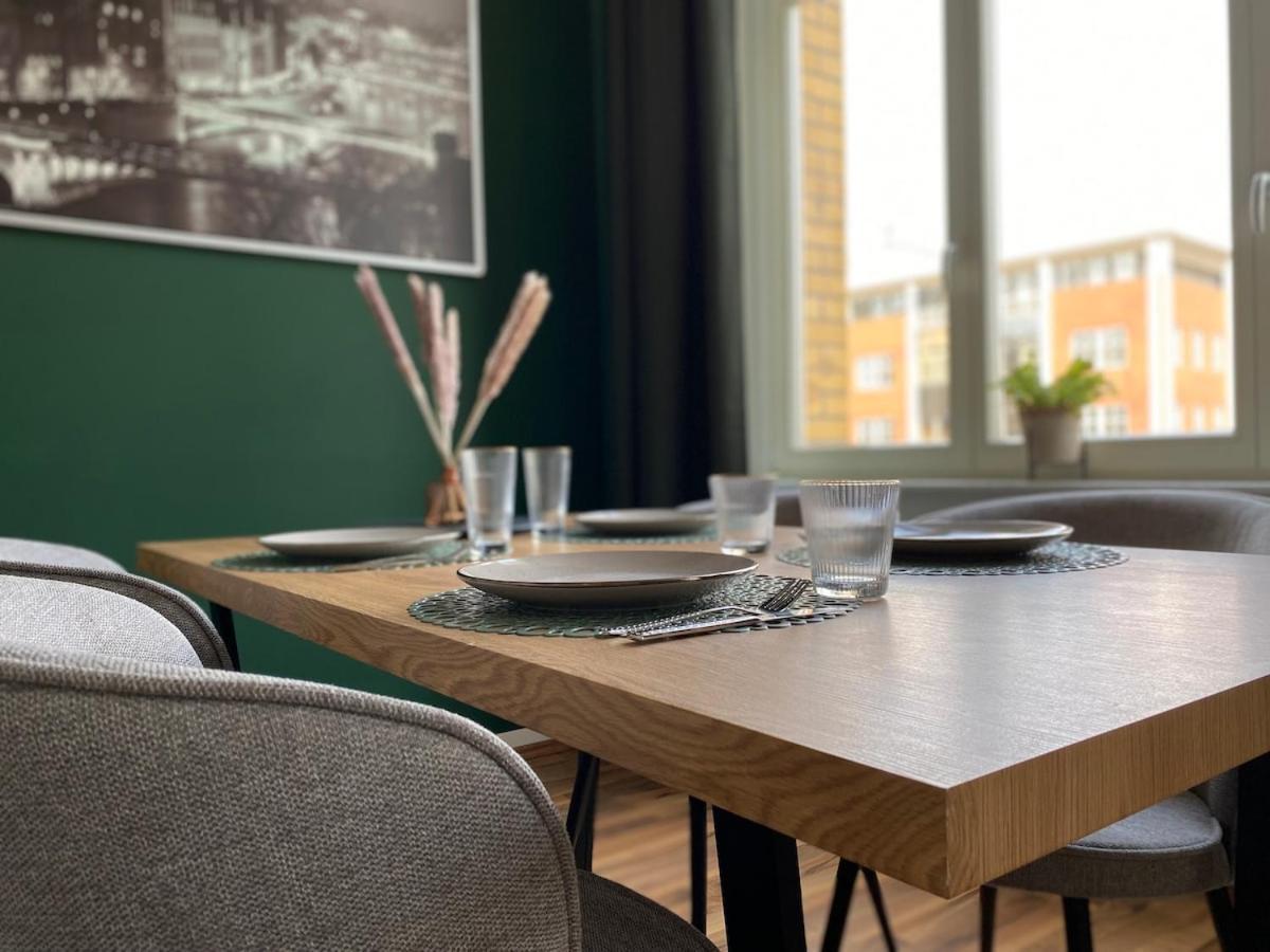 Stilvolles Loft Mit Kostenlosem Fahrrad Magdeburg Ngoại thất bức ảnh
